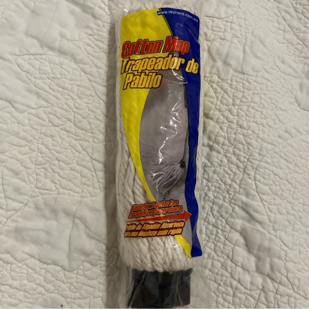 Reynera Cotton Mop Head Replacement  NIP